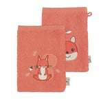 Sterntaler Tvättlappar 2-pack Enna coral