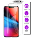 2-Pack iPhone 14 Pro MAX - Premium 2.5D Härdat Glas Displayskydd Transparent