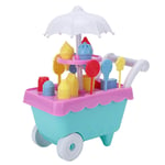 Pretend Play Toy Ice Cream Candies Cart Toy Girl Puzzle Play House Set Toy For