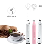 Kitchen Electric Milk Frother Drink Foamer Whisk Mixer Stirrer Coffee Eggbeater 