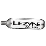 Lezyne 16G Threaded CO2 Cartridge Silver