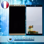 Vitre Tactile + Ecran LCD sur chassispour Huawei Honor 7 or