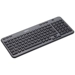 Clavier Ordinateur1 84 - 920-003056 K360 Sans-fil Noir Qwertz (import Allemagne)