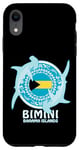 Coque pour iPhone XR Requin Marteau Bimini Îles Bahamas Drapeau des Bahamas