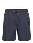 Superdry Sport Premium Emb 17" Swim Short Marinblå