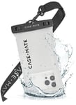 Case-Mate - IP68 Waterproof Phone Pouch/Case [Touchscreen Compatible] - Floating Waterproof Phone Case w/Crossbody Lanyard for iPhone 14 Pro Max/ 13 Pro Max/ 12 Pro Max/ 11/ S22 Ultra - Sand Dollar