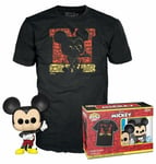 Funko Pop! Tee (Adult): Disney - Mickey (Diamond Collection) (Special Edition) Vinyl Figure T-Shirt (S)