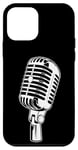 Coque pour iPhone 12 mini Oldschool Microphone Music Singer Radio Speaker