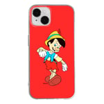 ERT GROUP Coque de téléphone Portable pour Apple Iphone 14 Original et sous Licence Officielle Disney Motif Pinocchio 001 Parfaitement adapté à la Forme du téléphone Portable, Coque en TPU