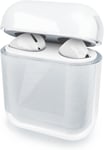 Étui Rigide de Protection Transparent. Coque de Protection Crystal Clear de Type boitier de Rangement pour Apple AirPods 1 & 2