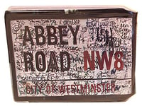 Abbey Road Credit Card Bus Pass Wallet Slimline Travel Rail Ticket Holder Cover for Oyster Business Zip ID Card - Bifold - Party Bag Gift School Leaver Uni (2X Wallets)