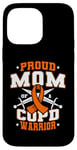 Coque pour iPhone 14 Pro Max Ruban orange « Proud Mom Of A COPD Warrior »