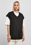 Urban Classics Oversized Sweat Slipover dam (black,XL)