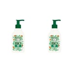 Le Petit Marseillais Crème de Savon Liquide BIO Pour les Mains, Amande Douce, 290ml (Lot de 2)