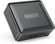 Mini PC AMD Ryzen 5 5600H - 4.2 Ghz - Ram 32 Go - SSD 1 To, Micro Gaming PC 4K UHD Triple écran, WiFi 6E, Bluetooth 5.2