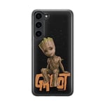 ERT GROUP Coque de téléphone Portable pour Samsung S23 Plus Original et sous Licence Officielle Marvel Motif Groot 005 Parfaitement adapté à la Forme du téléphone Portable, Coque en TPU