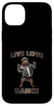 Coque pour iPhone 14 Plus Live Love Dance Cool Dog Hip Hop Vibes