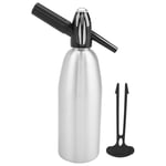 Soda Water Bottle 1L Portable Soda Syphon Bottle Soda Maker with Pressure7407