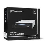 Hitachi-LG BH16 Internal Blu-Ray Drive, BD BD-R BDXL DVD-RW CD-RW ROM Player/Writer for Desktop PC, Windows 10 Compatible, 16x Write Speed, Software Included - Black (Bulk Version)