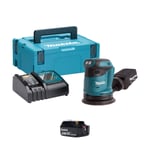 Makita DBO180RGJ-1 18v LXT 125mm Random Orbital Sander (1x6Ah)