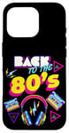 Coque pour iPhone 16 Pro Men's Women's Kids Retro I'm From 80's Graphic Design Outfit