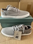 Toms Carlo Mens Canvas Shoes, Drizzle Grey. UK 6.5. New. Free P&P