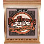 Ernie Ball 12-String Light Earthwood Phosphor Bronze 9-46