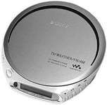 Sony CD Walkman - Portable Personal CD Player - Silver (D-FJ210/C)