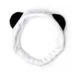 Legami - Bandeau pour cheveux Me Time, 24,5 x 11 cm, en polyester, Thème Panda, ramassage les cheveux pour maquillage, faire un traitement du visage, bandeau souple