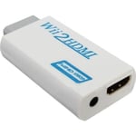 INECK® Wii vers HDMI Signal vidéo Convertisseur Adaptateur Full HD 1080p avec Audio Sortie jack 3,5 mm pour Nintendo WII Wii HDMI