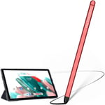 Stylus Pen, Samsung S Pen Pro Replacement, Stylos Pour Galaxy Tab A9+, Input Pens For Samsung Galaxy Z Fold6, Compatible With Pads/Tablets/Lenovo/Android/Ios-Rouge