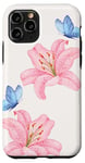 Coque pour iPhone 11 Pro Fleurs floraison Tiger Lily Fleurs Esthétique Y2K