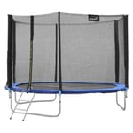 Trampoline d'Extérieur, 305 cm, Bleu, Certifié GS, de Jardin, Rond pour Enfants