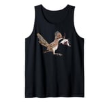 Roadrunner Mouse Road Runner Bird Hunting Predator Art Mice Tank Top