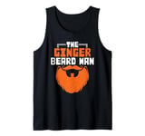 The Ginger Beard Man Facial Hair Bearded Beard Lover Tank Top