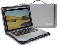 Broonel Grey Case For ASUS Chromebook Flip C214MA 11.6"
