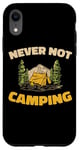 iPhone XR Campsite Tenting Campground Camp Campfire Tent - Camping Case