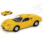 FR- ModelCarGroup FERRARI DINO 246 GT 1969 YELLOW 1:18 - MCG18168