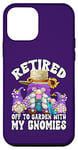 iPhone 12 mini Purple Retirement Gnome Grandma Saying For Women Retired Mom Case