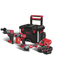 Milwaukee - Pack 4 Produits Fuel 18v + Pack Out Trolley M18 Fpp4b-503p - 4933471149