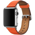 Bracelet de montre pour Apple Watch Strap Series 6 SE 5 4 3 2 1 Pour Iwatch 38mm 42mm Poignet Pour Apple Watch Bands 44mm 38mm 42mm 40mm-Orange Red, 40mm Pour Series 45