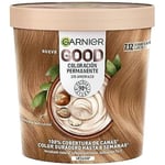 Garnier Good Coloración Permanente 7.12 Rubio Café Latte 1 U Kvinnor