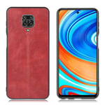 Admiral Xiaomi Redmi Note 9S / Xiaomi Redmi Note 9 Pro / Xiaomi Redmi Note 9 Pro Max skal - Röd