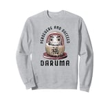 Japanese Daruma Doll Souvenir Japanese Daruma Souvenir Doll Sweatshirt