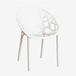 Chaise de jardin empilable Ores SKLUM Blanc Gardenia