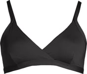 Casall Women's Overlap Bikini Top Black, 38