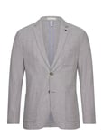 Tom Tailor Cotton Linen Blazer Grå