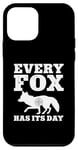 iPhone 12 mini Every Fox Has Its Day Wildlife Slogan Case