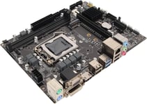 Carte Mère Lga1151, Prise En De 8 À 9 Générations (Pour Lvy Bridge) Pour Processeur Core (Lga1151), Micro Atx H310 Ddr4/Nvme M.2/Sata 6 Go/Usb 3.0/Pci E/Hmdi/Dvi/Vga