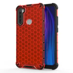 Bofink Honeycomb Xiaomi Redmi Note 8 skal - Röd